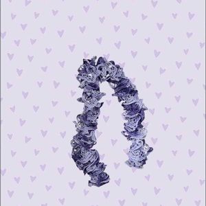 Purple scarf